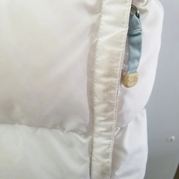 THE North Face White Goose Down Puffer Vest Nuptse M - Picture 4 of 15